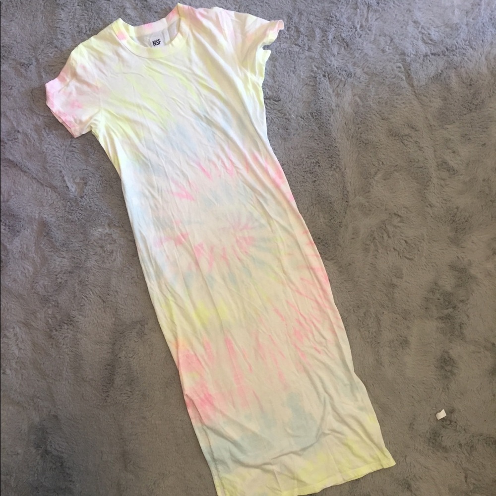NSF tie dye dress